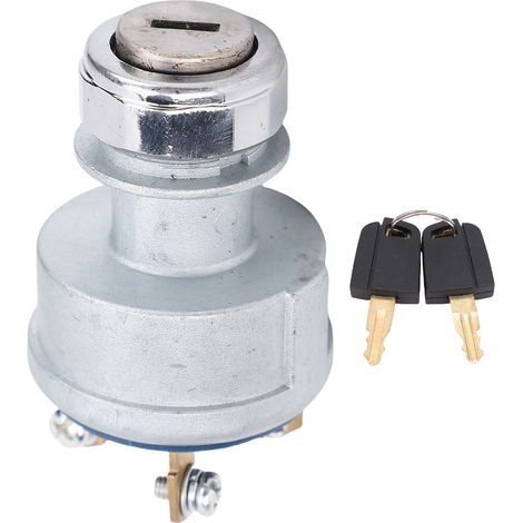 Interrupteur de démarreur d'allumage avec 2 clés 9G7641, remplacement pour compacteur de terrassement CAT 825C 816F 825G 826C 836 826G 836G 815F (1/5)