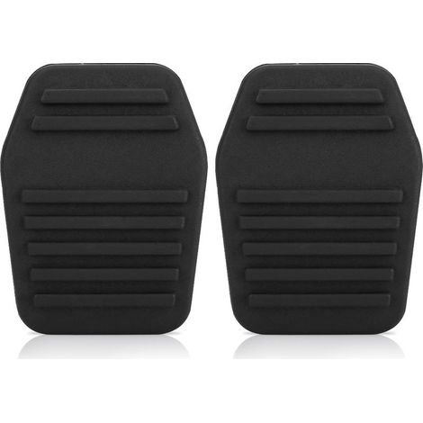 Une paire de coussinets de pédale d'embrayage, couvercle en caoutchouc pour Ford Transit MK6 MK7 2000 2014 (1/5)