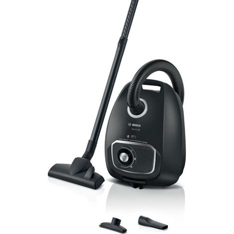 Bosch – Aspirateur traineau avec sac – Puissance 600W – Niveau sonore 75dB – Capacité 4L – Pour nettoyage efficace des surfaces