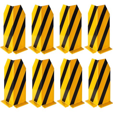 8x Anfahrschutz Kantenschutz Rammschutz Säulenschutz für Regal 30cm hoch (1/5)