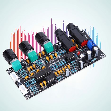 Module amplificateur audio, carte AMP 2 entrées microphone, 2 canaux audio XH-M273 DC12-24V (1/5)