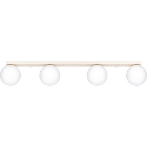Sollux Yoli Barre de spots de plafond quadruple beige 4x G9 (1/5)