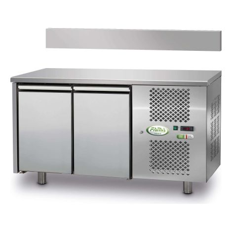 Table réfrigérée 2 portes sans dosseret - Fama