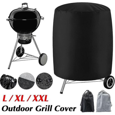 Housse de barbecue Weber Duty étanche et ronde, accessoire pour barbecue (1/5)