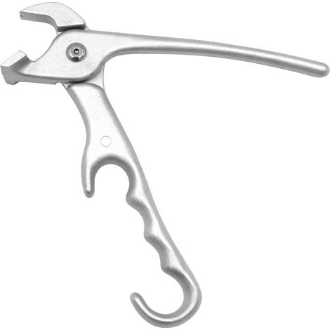 Pince à Pizza en Fonte d'aluminium de 8 Pouces, Pinces de préhension pour Four à Plats Profonds Robustes, Pince pour poêles à Pizza (1/5)