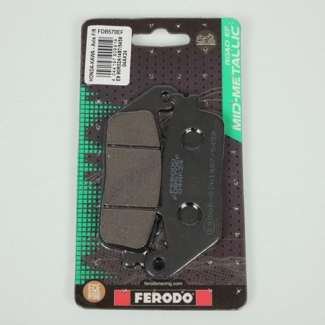 Plaquette de frein Ferodo pour Moto Honda 750 Cb F2 Seven Fifty (1/3)