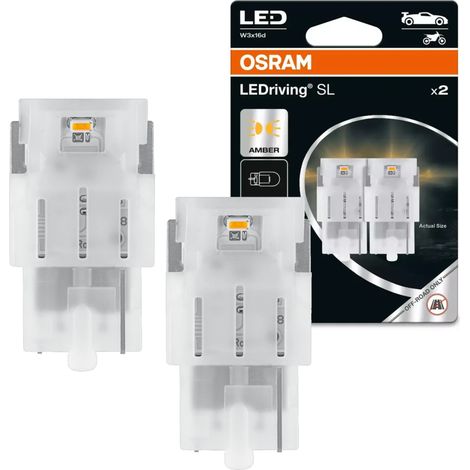 Osram LED Premium Nuovo W21W Ambra epack (1/5)