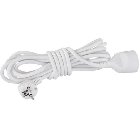 Rallonge électrique 1 prise 16A longueur 5 mètres