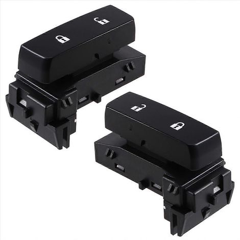 Interrupteur de verrouillage électrique de porte avant de voiture 15804093 15804094, applicable aux modèles de voiture 2007-2014. (1/5)