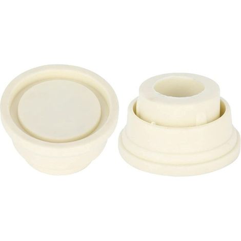 Pare-Chocs en Caoutchouc pour échelle de Piscine, Ensemble de Deux Pare-Chocs d'échelle Blancs pour échelles de Piscine… (1/5)