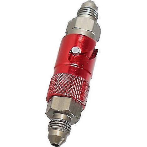 Adaptateur de raccord rapide pour liquide de frein An3, adaptateur de tuyau de frein, accessoire de moto en aluminium E8bc -/jy (Rouge-B) (1/5)