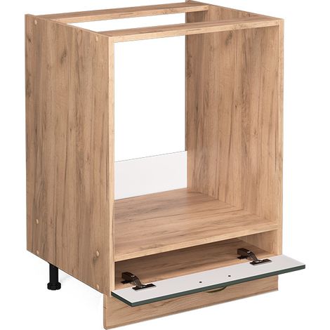 Mobile per forno da incasso Fame-Line, Verde-oro Country House, 60 cm senza piano di lavoro, Vicco