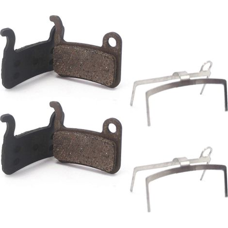 Plaquettes de frein en 4 pièces, frein à disque hydraulique en métal, adaptées aux VTT HB875, HB870 et HB100. (1/5)