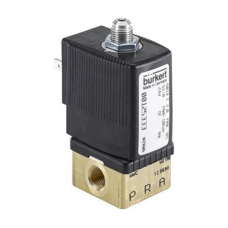 Burkert 4053913003121 Válvula de control directa de latón