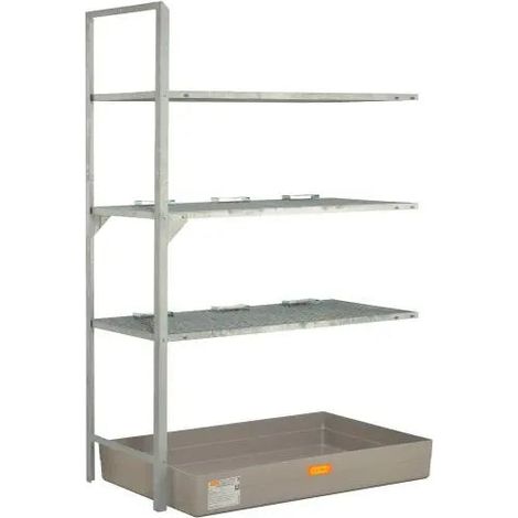 [GEBRAUCHT] B-Ware Cemo Fassregal Erweiterungseinheit Typ 540 Gfk Auffangwanne Fasslagerung 150l