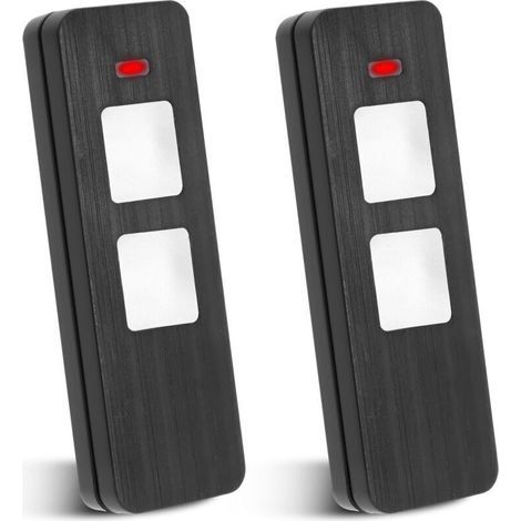 Télécommande 868 MHz à 2 canaux pour portes de garage – Compatible avec modèles SOMloq2, 4018V000, 4015862001900, S10019-00001 – Lot de 2 (1/5)
