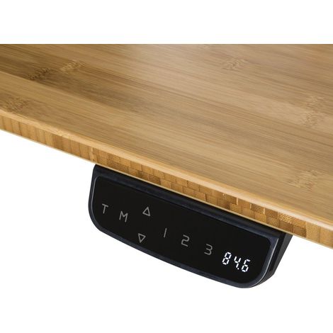 Platinet Escritorio Ergonómico Marrón Ajustable en Altura