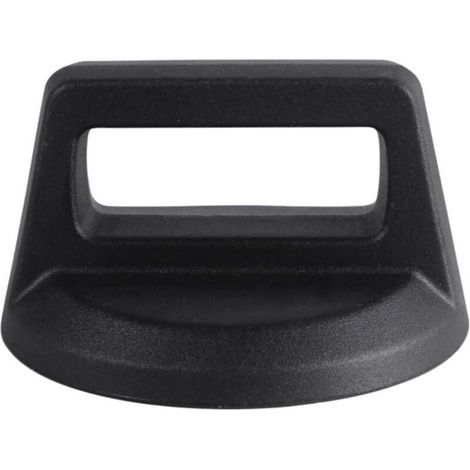Poignée de couvercle de casserole, bouton en bakélite pour installer et nettoyer, noir