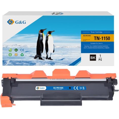 G&G GG-PB1150 cartucho de tóner 1 pieza(s) Compatible Negro (1/2)