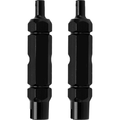 Clé à Double Tête pour Valve de Vélo, Outil de Réparation pour Chambre à Air Presta et Schrader (1/5)