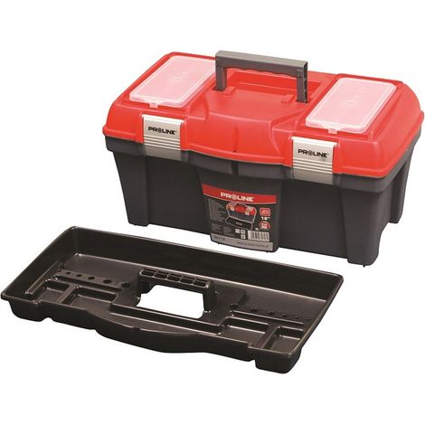 Werkzeugkasten no-name 35718 abnehmbares Tablett Aluminium