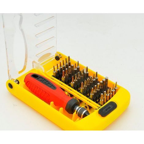 Jackly 6088A 38-in-1 Professional Screwdriver Kit for Cell Phone and Computer Repair (1/3)