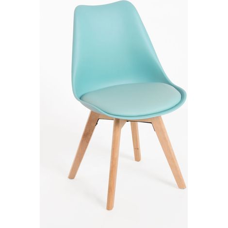 Packs Sillas Comedor - Pack 6 Sillas Synk Basic - Verde Agua