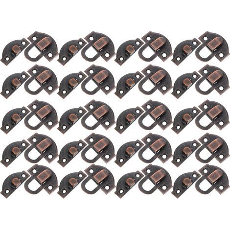 24 Pieces Accessory Hardware Projects Closure Jewelry Latches Vintage (1/5)