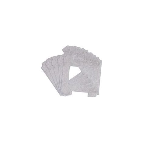 Lntyq Lot de 6 tampons de nettoyage,Chiffon de nettoyage en microfibre lavable,pour robots de nettoyage de vitres Ecovacs Winbot W1 / W1 Pro / W2 / W2 Omni - Pour robot nettoyeur de vitre (1/5)