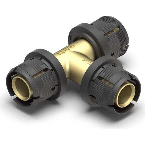 REHAU T-Stück FASTLOC EX+ 20 - 20 - 20, 13706541001 (1/3)