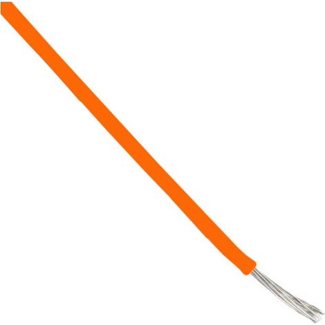 Cavo filo unipolare BS 4808 sez. 0,22 mmq Arancione