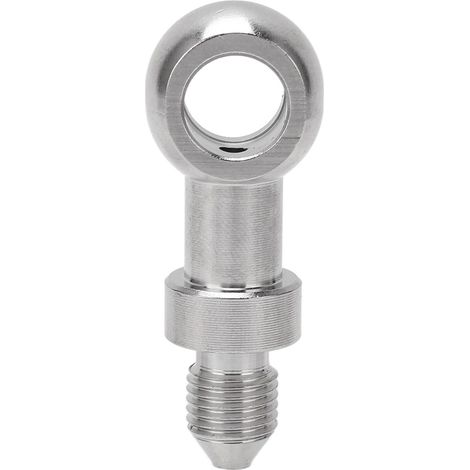 Raccord de conduite de frein 3/8 pouce, raccord de tuyau en acier inoxydable de diamètre intérieur de 10 mm, conception étanche, convient aux boulons de conduite de frein M10. (1/5)