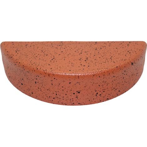 Colmo terminale per tetto in PVC 160x60x35 mm - Antico