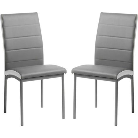 Pack 2 Sillas Meli de Comedor Salón Cocina Polipiel Modernas 92x54x45 cm (1/5)