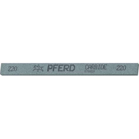 PFERD TOOLS Polierstein vierkant 13x6x150mm SiC220 für harte Materialien im Werkzeug- und Formenbau 12 Stk