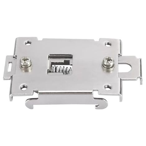 Support de Montage sur Rail DIN 35mm pour Relais à Semi-Conducteurs Kit de Fixation avec 2 Vis pour une Installation Rapide et Sécurisée dans les Armoires Électriques (1/5)
