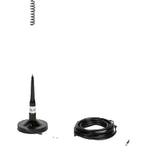 Antenne GPS magnétique Numaxes pour toit, 80 cm, noire