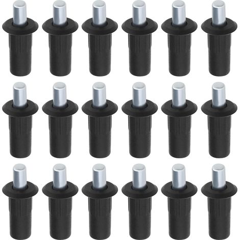 Confezione da 50 perni di riparazione a molla per ante di armadi, perni di riparazione ammortizzatori, perni di ricambio per ante a persiana per strumenti per finestre, perni di riparazione per mobili