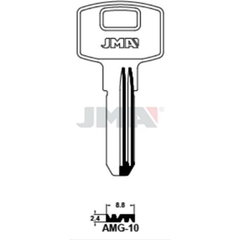 FPLUS llaves jma seguridad laton mod amg-10 (caja 10 unidades)