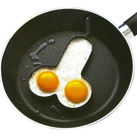Rude Shaped Egg Fryer Willie (1/4)