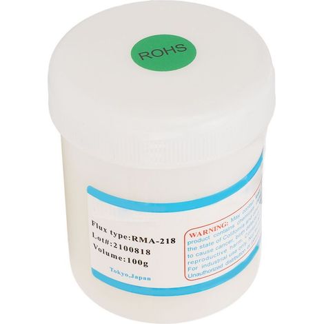 Pâte à souder Flux 100 g, propre, facile à étamer, moins de résidus, pour la réparation électronique (1/5)