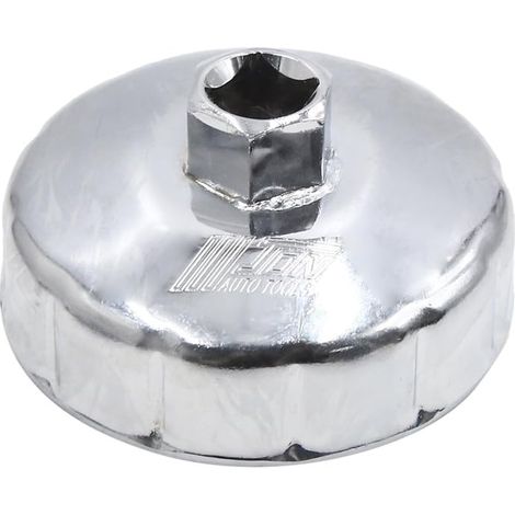 Clé pour Filtre À Huile Auto 76mm 12 Flûtes 1pc Couple Maximal, Ne Coupe Pas Cartouches Plastiques, Ajustement Parfait, Surface Métallique Non Écaillée (1/3)