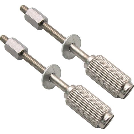 Lot de 2 cercles à broder en métal avec longues vis de réglage compatibles avec de nombreux cerceaux (1/5)
