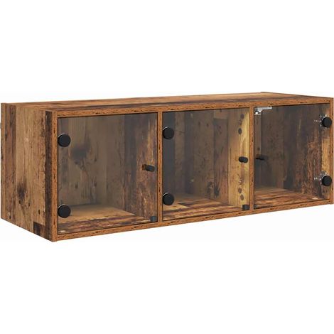 vidaXL  Wall Cabinet  Old Wood 102 x 37 x 35 cm Engineered Wood