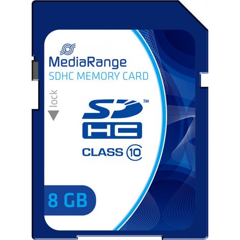 MEDIARANGE SDHC-Card MR962, 8 GB (1/2)