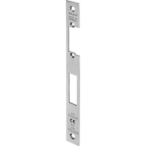 WILKA P672 Anti-Panik-Schließblech für Rohrrahmentüren 24x3x245