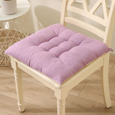 Kissen KZQ - 40x40 cm - Violett - Baumwolle - Rutschfest