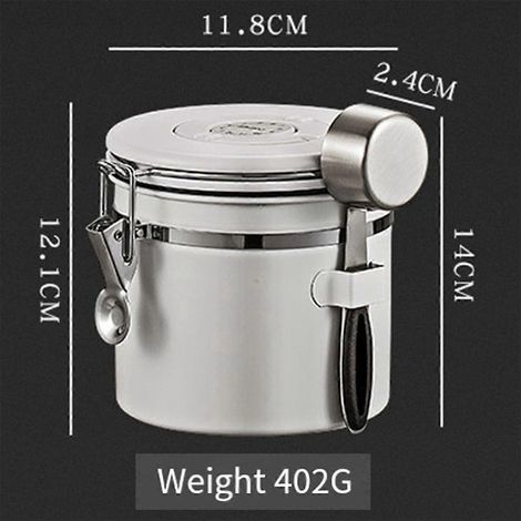 Boîte de rangement hermétique pour grains de café, A (1/5)