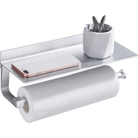 Érouleur Essuie Tout - Non spécifié - 33cm - Aluminium - Finition Mat - Auto-adhésif-Ywey (1/5)