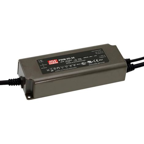 Driver LED Mean Well PWM-90-24 Tension fixe/courant constant